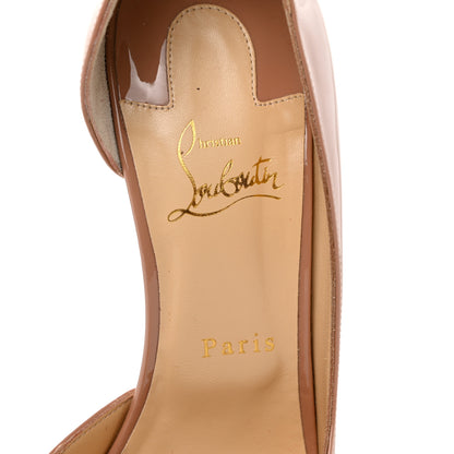 Christian Louboutin Patent Iriza 100 Pumps 40.5 Nude 7 of 8