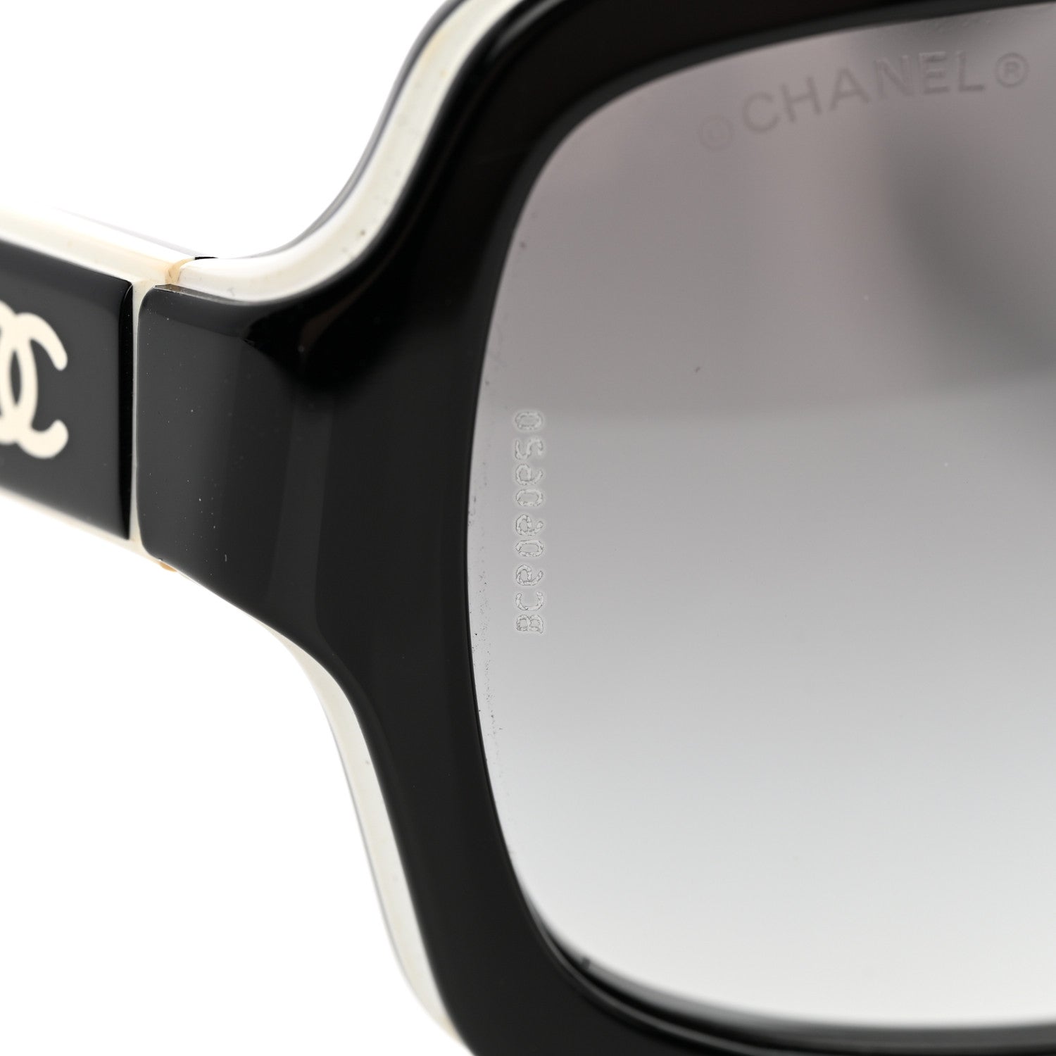 Chanel Acetate CC Logo Sunglasses 5143 Black White 8 of 12