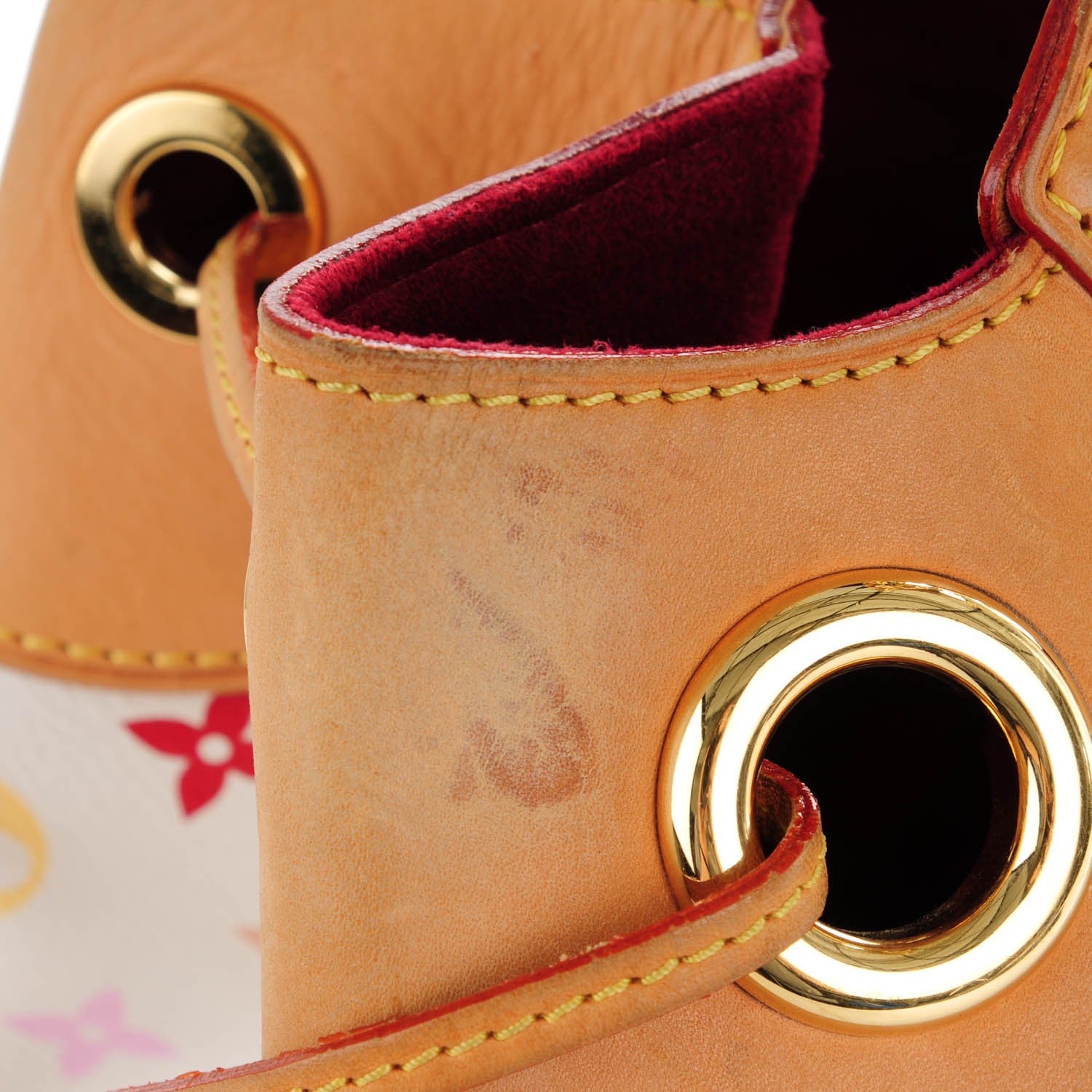 Louis Vuitton Monogram Multicolor Ursula White 7 of 10