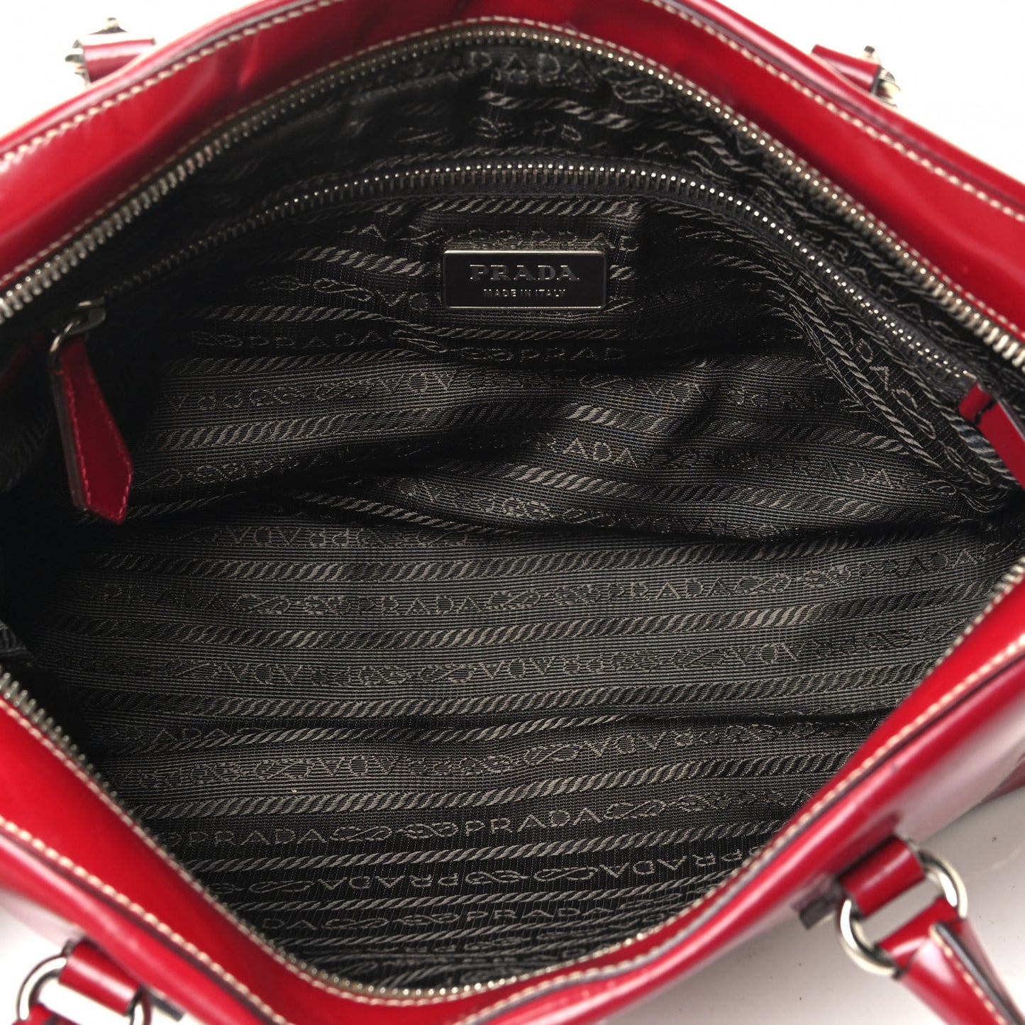 Spazzolato Shoulder Bag Porpora
