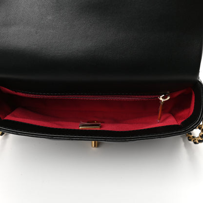 Chanel Lambskin Quilted Mini My Perfect Flap Black 5 of 10
