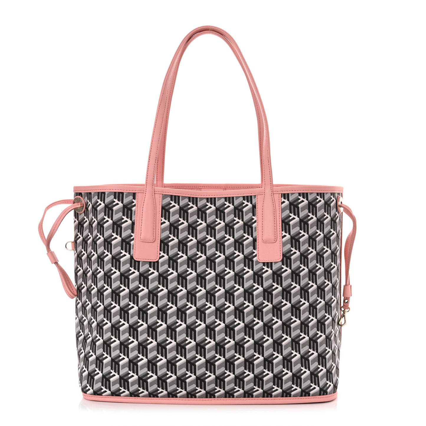 Visetos Medium Liz Reversible Shopper Tote Pink
