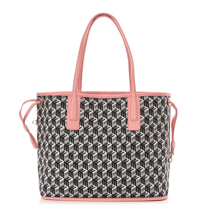 MCM Visetos Medium Liz Reversible Shopper Tote Pink 3 of 17