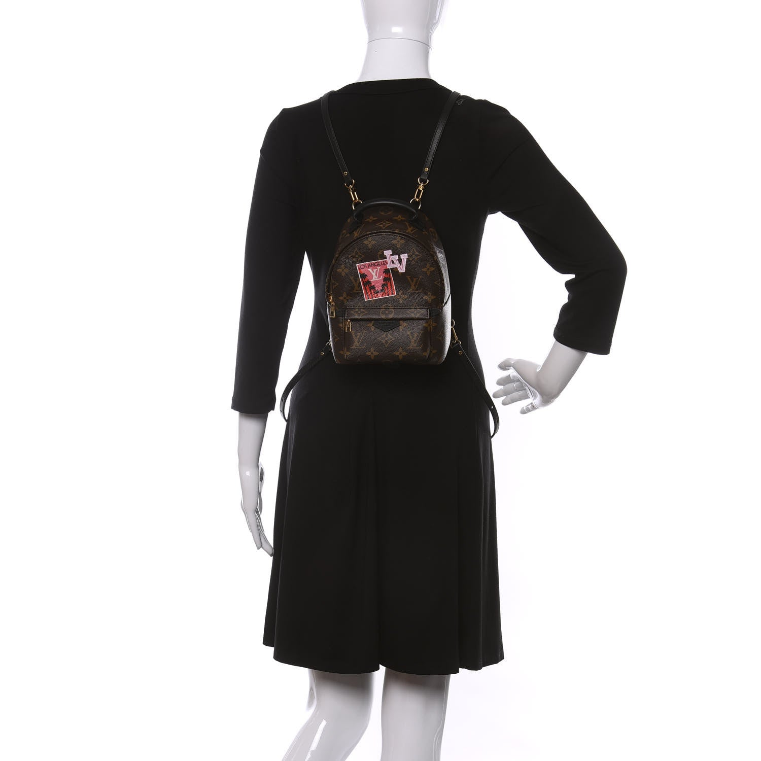 Louis Vuitton Monogram My World Tour Palm Springs Backpack Mini 2 of 9