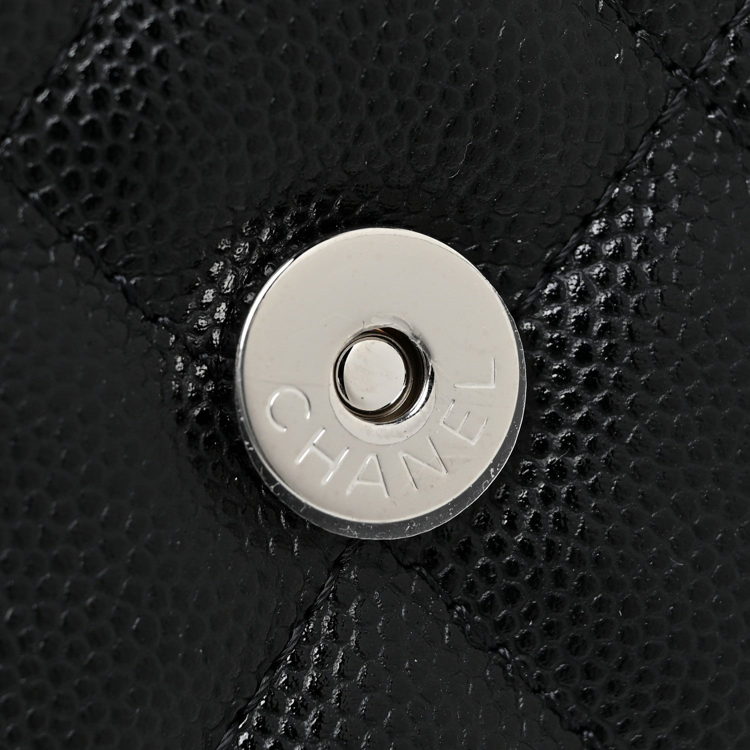 Chanel Caviar Quilted Pick Me Up Clutch With Chain Black 14 of 17