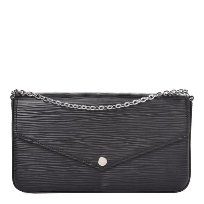 Louis Vuitton Epi Pochette Felicie Black 1 of 9