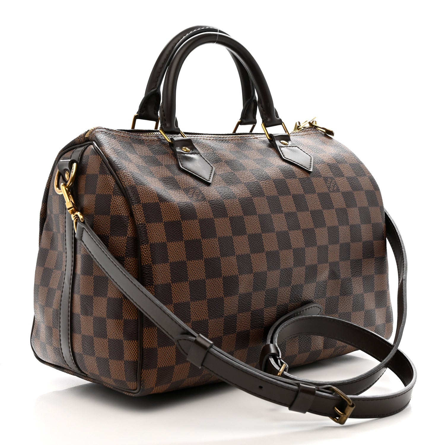 Louis Vuitton Damier Ebene Speedy Bandouliere 30 3 of 17