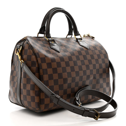 Louis Vuitton Damier Ebene Speedy Bandouliere 30 3 of 17