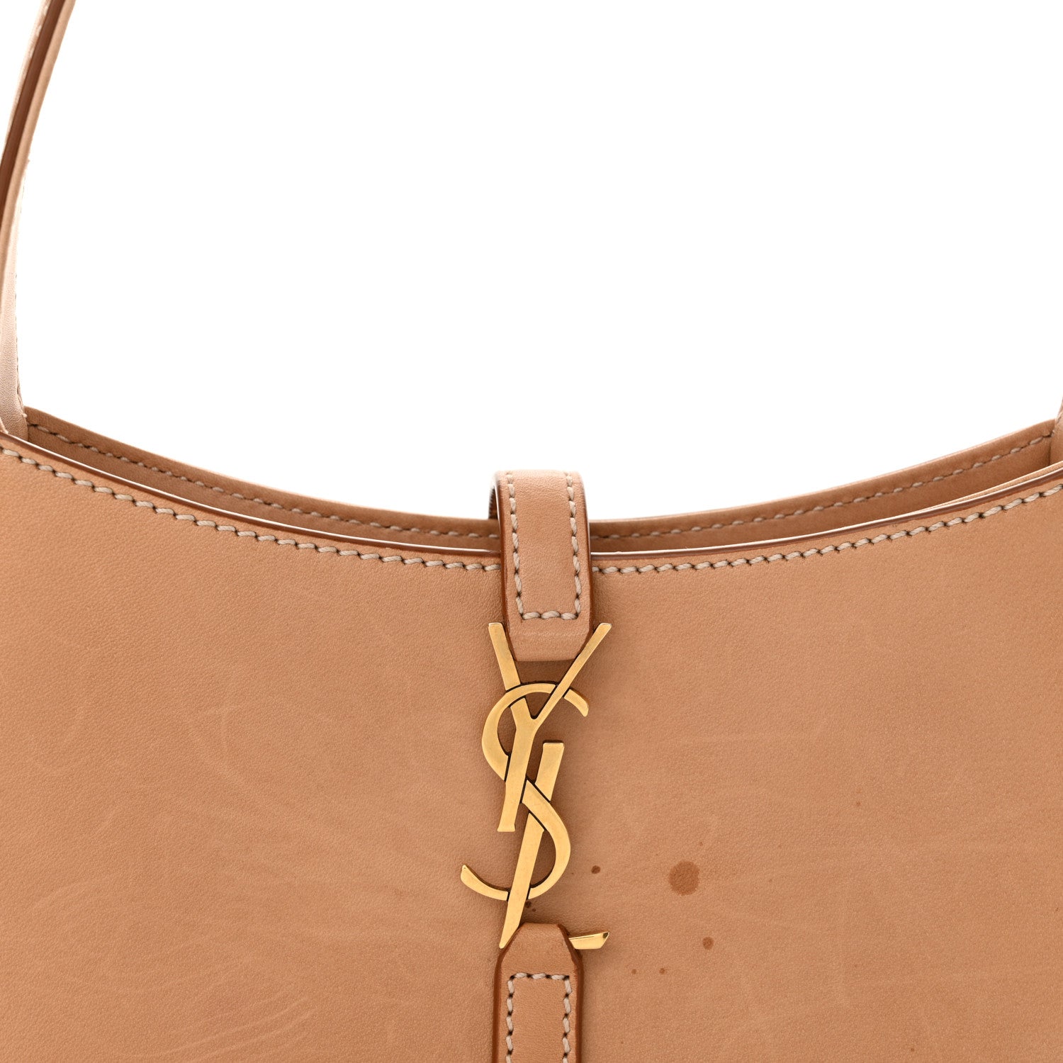 Saint Laurent Smooth Calfskin Le 5 A 7 Mini Hobo Vintage Brown 8 of 15