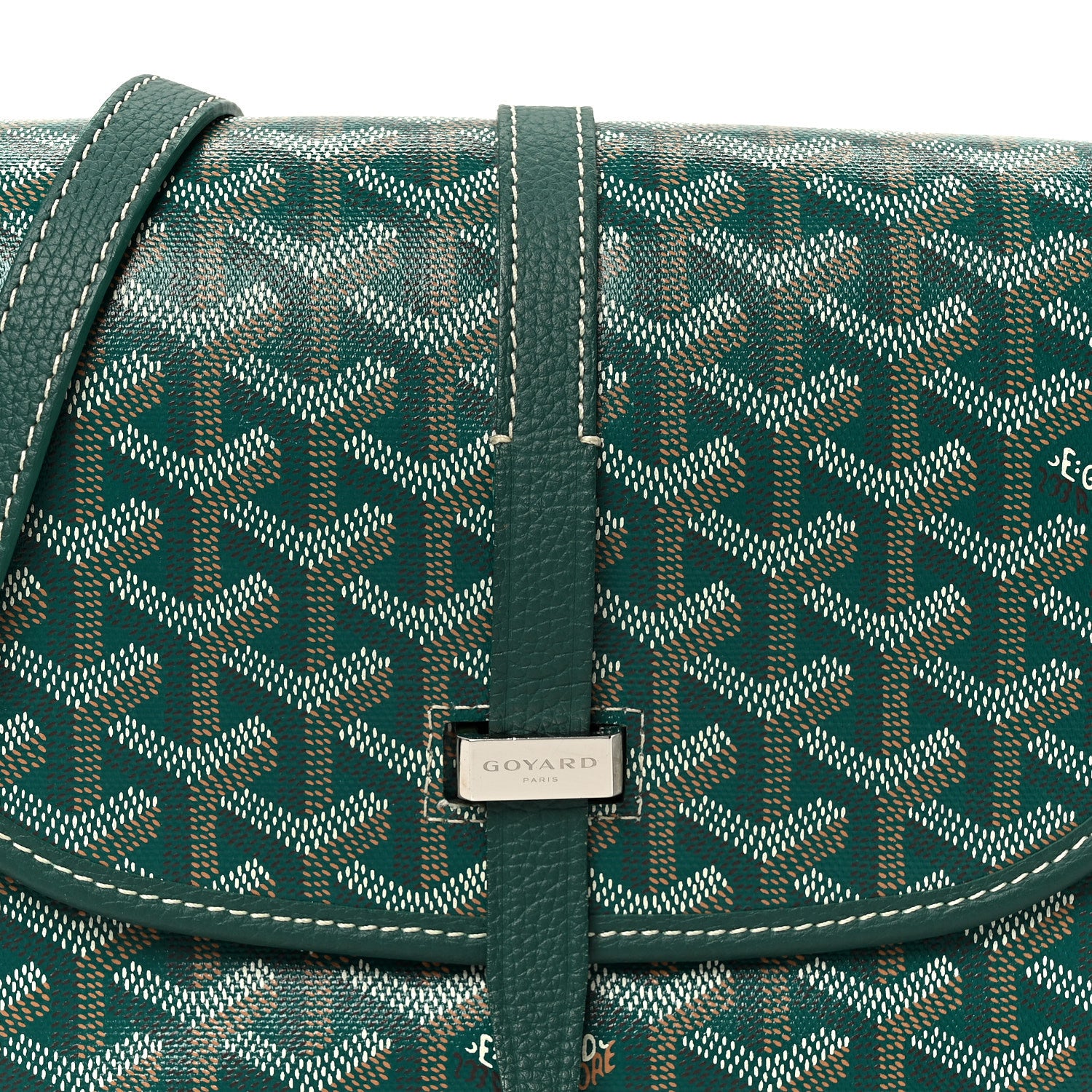 Goyard Goyardine Belvedere II PM Messenger Bag Green 8 of 10