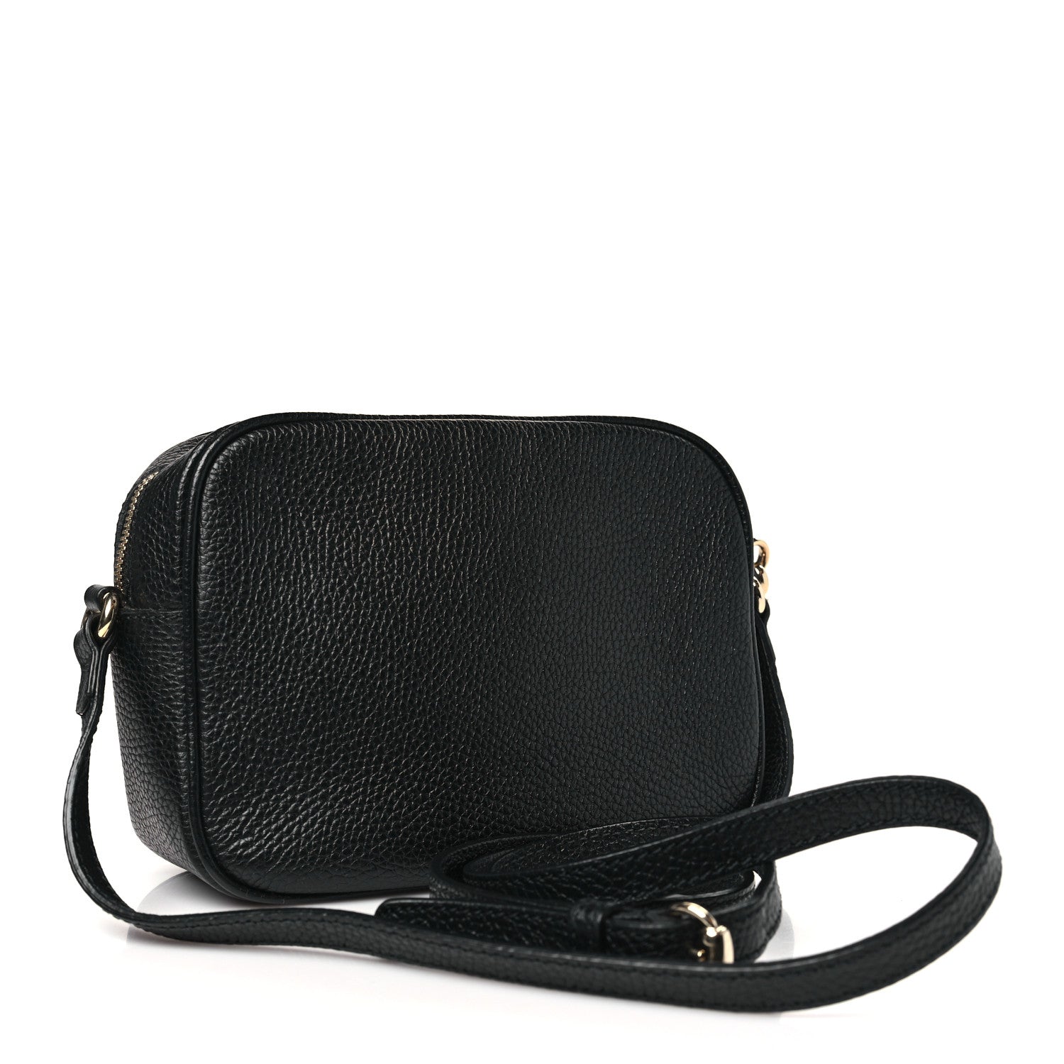 Gucci Pebbled Calfskin Small Soho Disco Bag Black 3 of 10