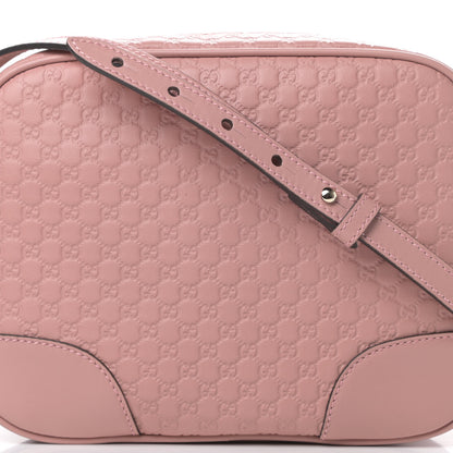Gucci Soft Microguccissima Mini Bree Messenger Bag Soft Pink 8 of 10