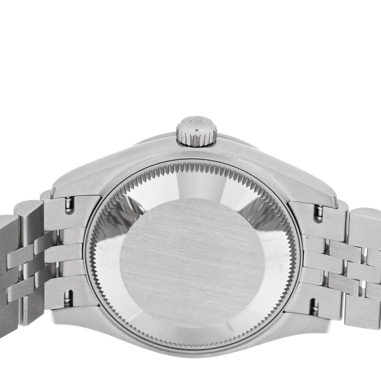 Stainless Steel 18K White Gold 31mm Oyster Perpetual Datejust Watch Black Roman 278274