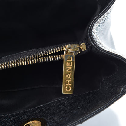 Chanel Caviar Quilted Grand Shopping Tote GST Black 9 of 15
