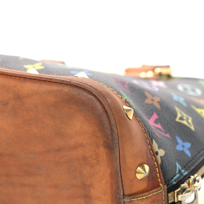 Louis Vuitton Monogram Multicolor Alma Black 10 of 20