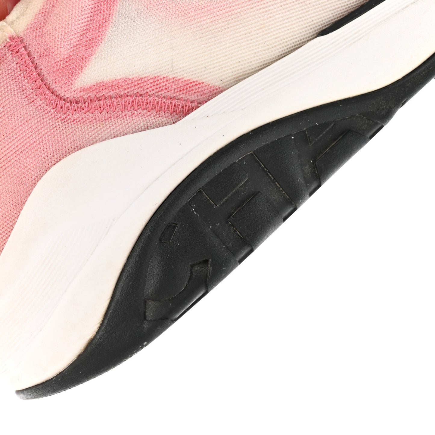 Mesh Lycra Womens CC Sneakers 37 White Red