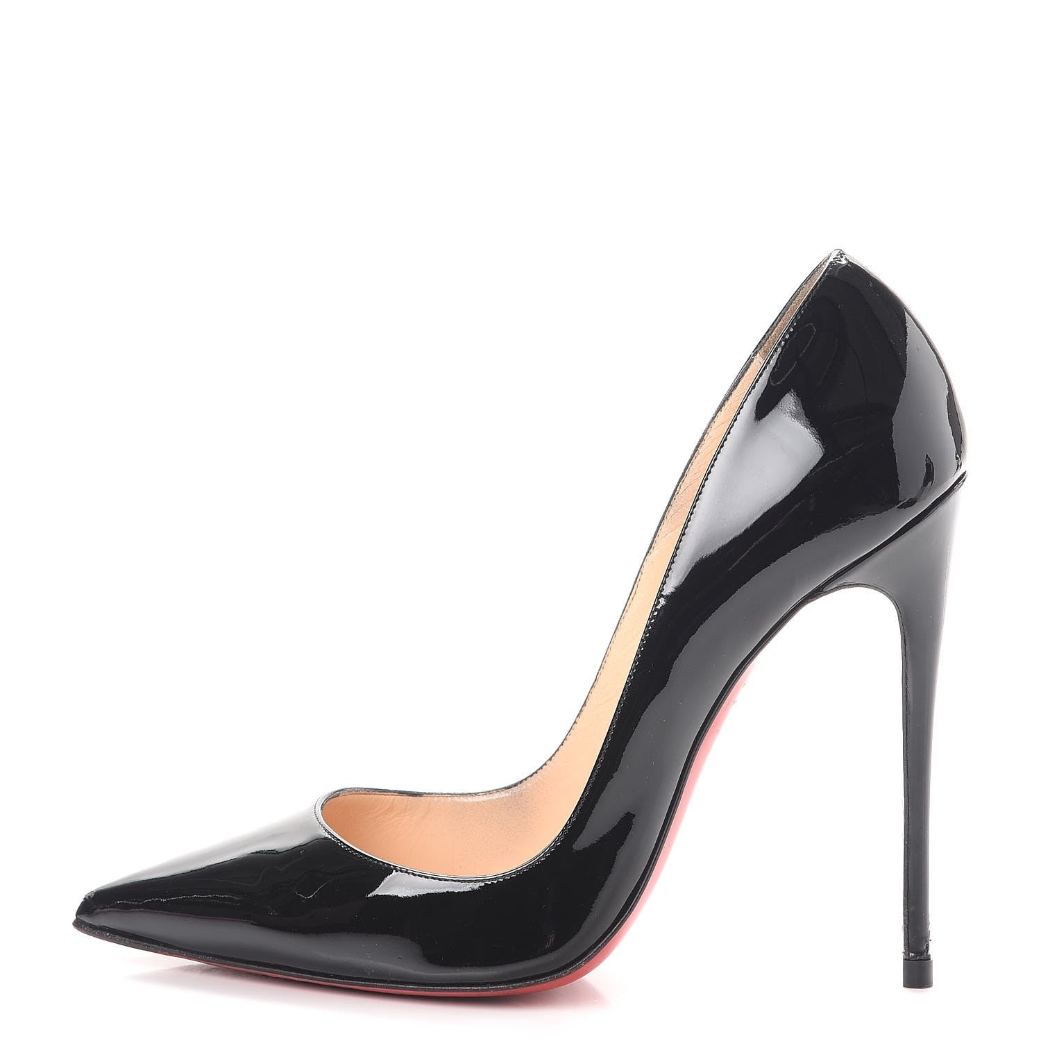 Christian Louboutin Patent So Kate 120 Pumps 38 Black 1 of 19