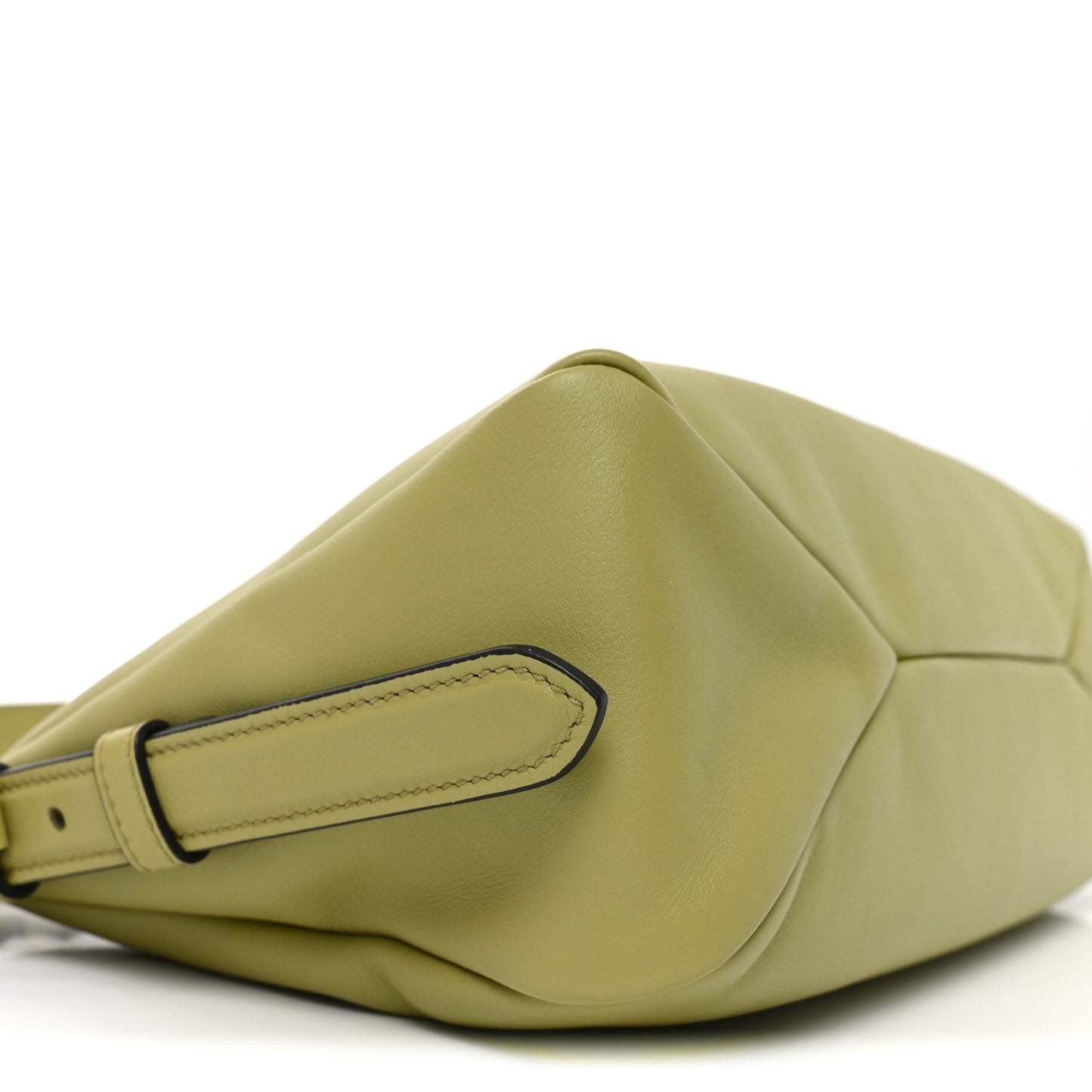 Soft Calfskin Medium Aimee Shoulder Bag Pistachio