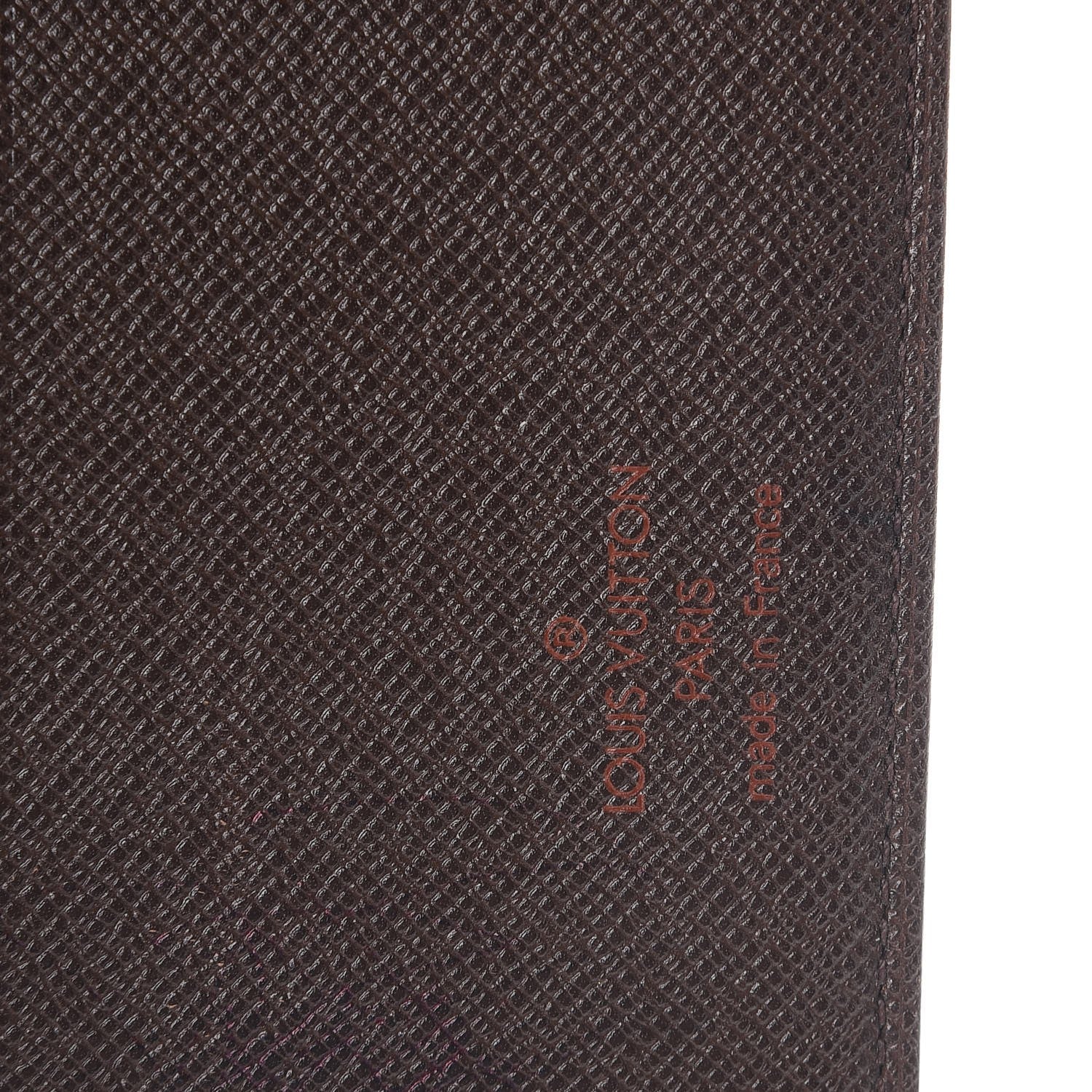 Louis Vuitton Damier Ebene Medium Ring Agenda Cover 6 of 10