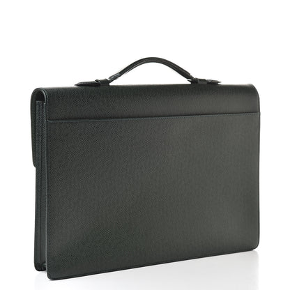Louis Vuitton Taiga Robusto 1 Compartment Briefcase Epicea 3 of 19