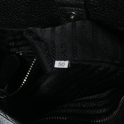 Prada Vitello Daino Braided Hobo Nero Black 7 of 10