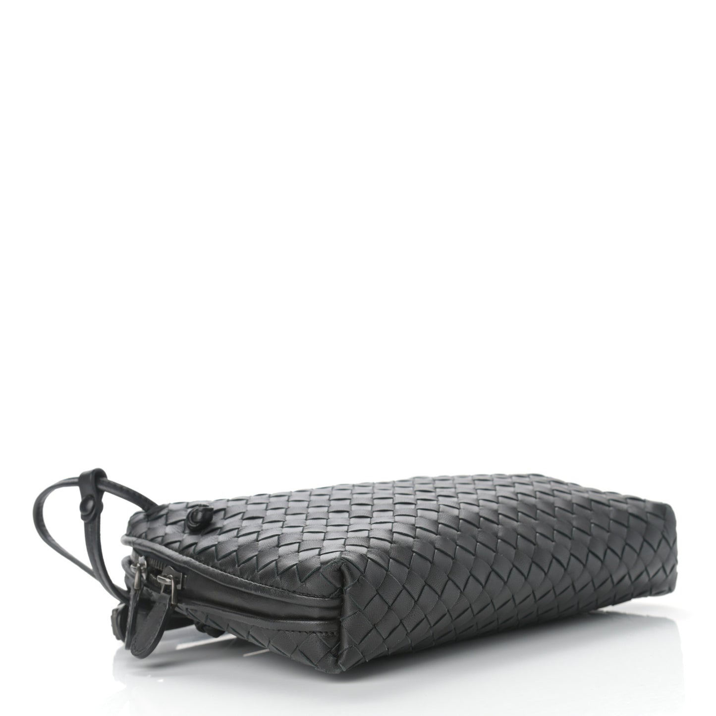 Nappa Intrecciato Nodini Bag Black