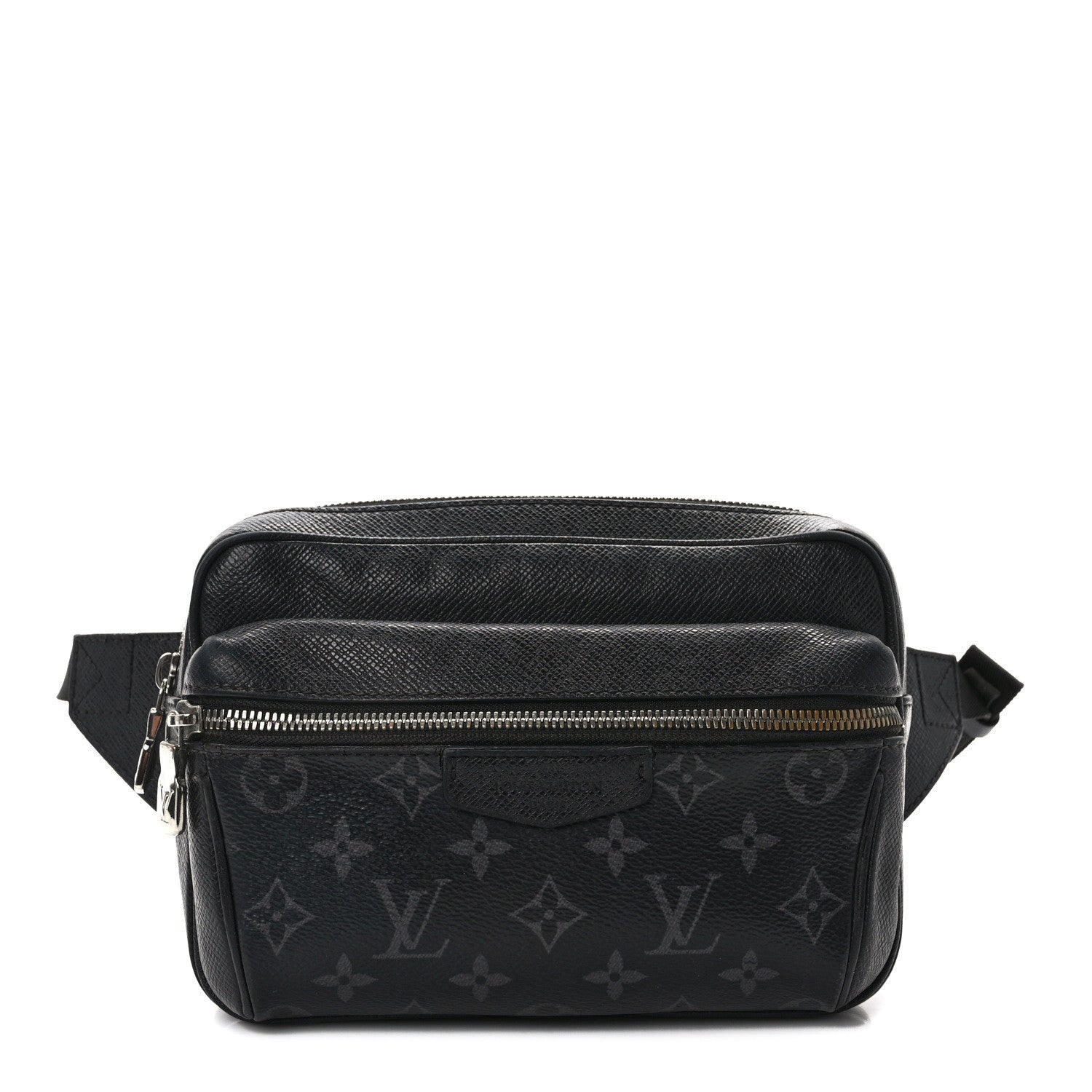 Louis Vuitton Taiga Monogram Eclipse Outdoor Bum Bag Black 1 of 9
