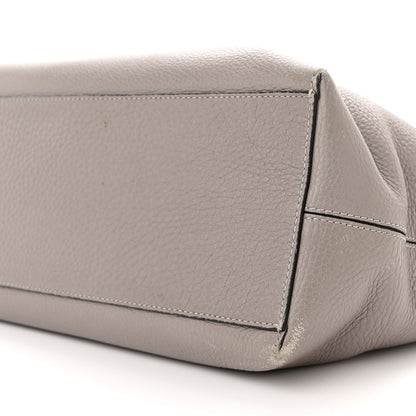 Valentino Garavani Grained Calfskin Rockstud Shoulder Tote Perla 9 of 24