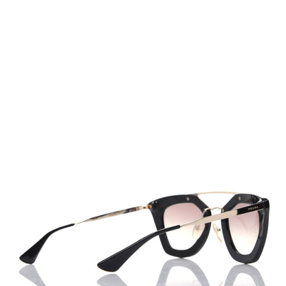 Prada Acetate Cinema Sunglasses SPR 09Q Black 4 of 8