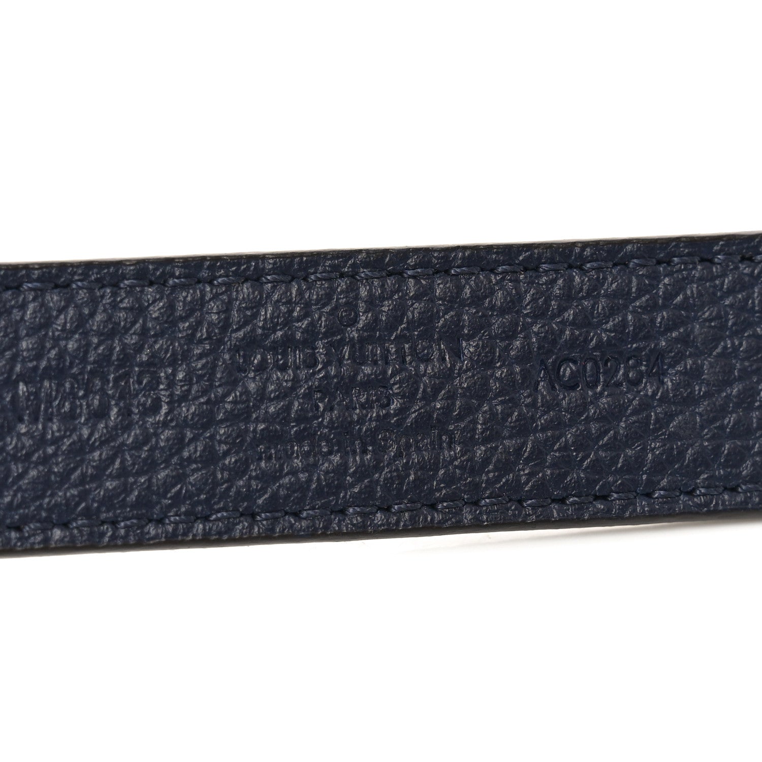 Louis Vuitton Monogram LV Circle Nautical 20mm Reversible Belt 90 36 Black 3 of 4