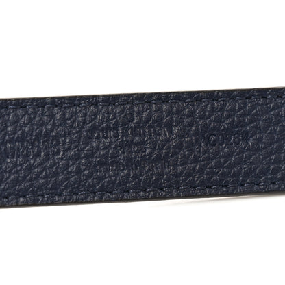 Louis Vuitton Monogram LV Circle Nautical 20mm Reversible Belt 90 36 Black 3 of 4