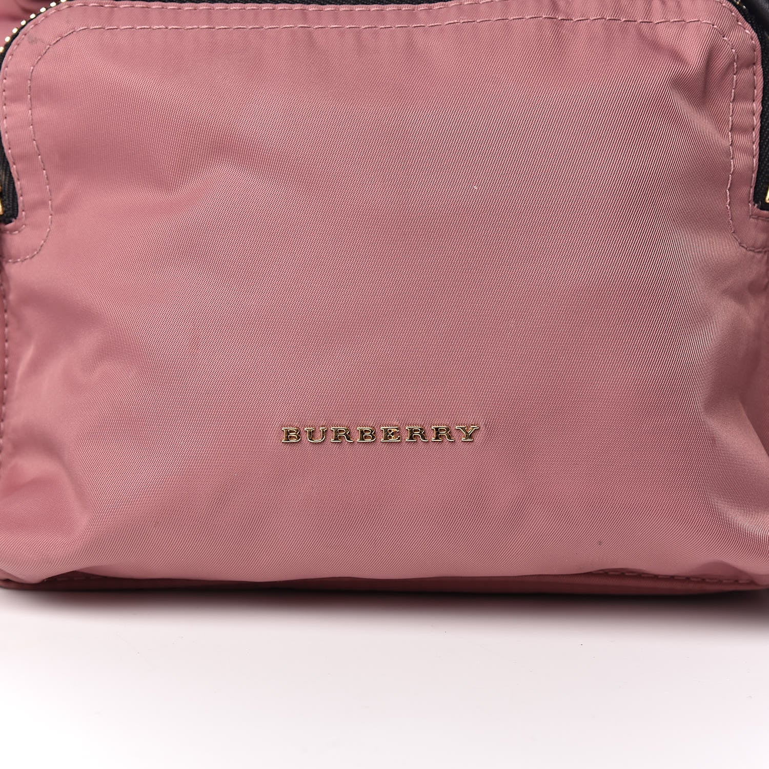 Burberry Nylon Medium Rucksack Backpack Mauve Pink 10 of 10