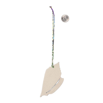 Hermes Togo Epsom Seashell Ornament Bag Charm Green 2 of 4