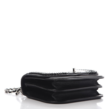 Chanel Lambskin Braided Small Chic Flap Black 5 of 8