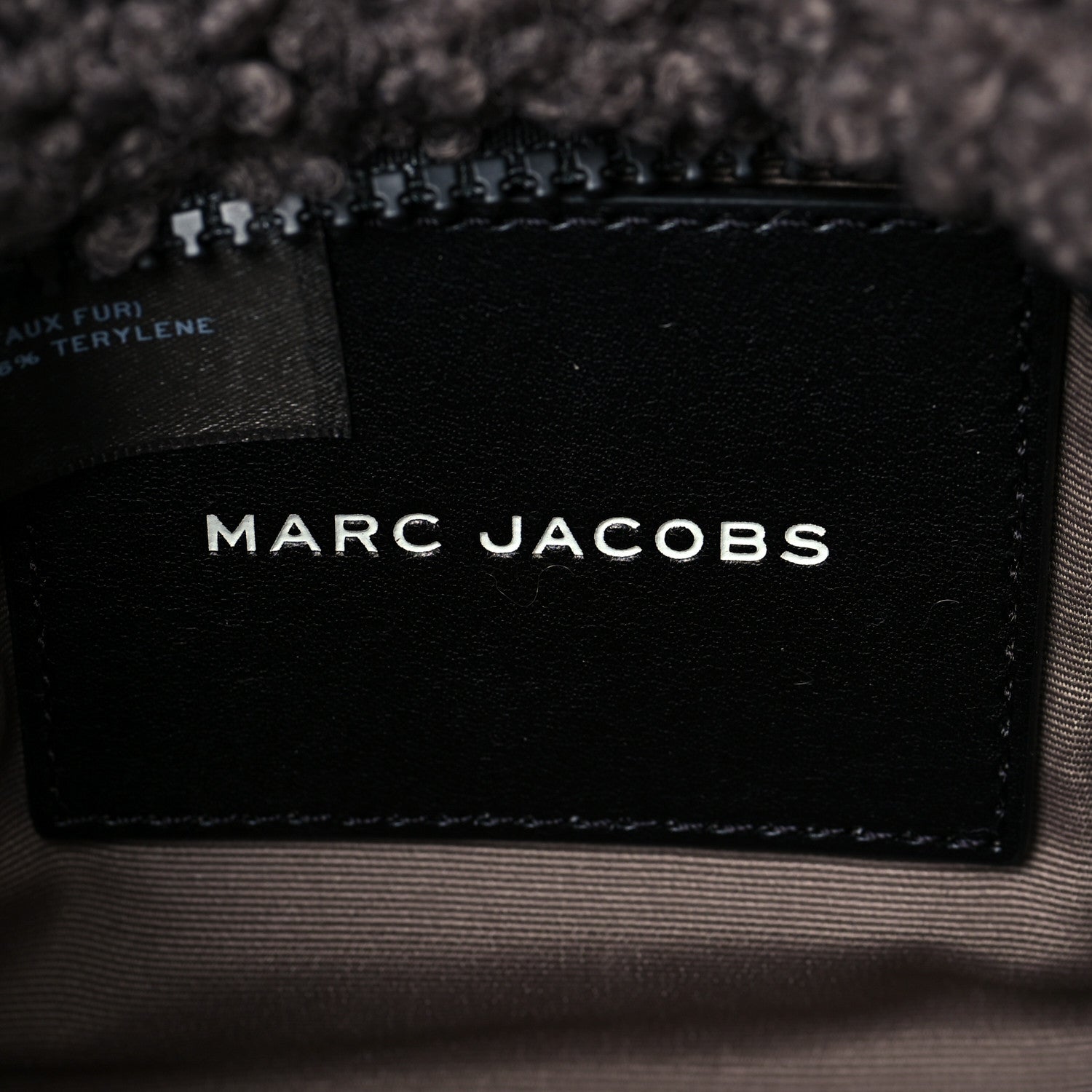 Marc Jacobs Polyester Cotton Mini The Teddy Traveler Tote Bag Grey 6 of 7