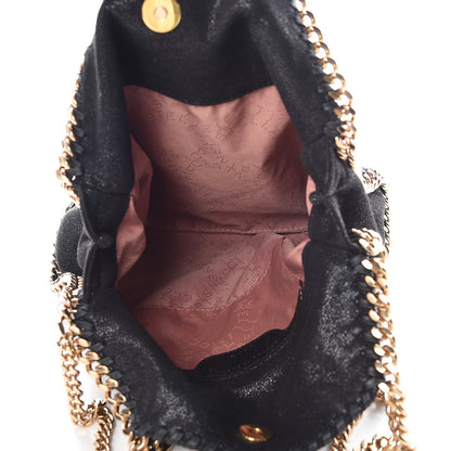 Stella McCartney Shaggy Deer Mini Falabella Tote Black 6 of 8