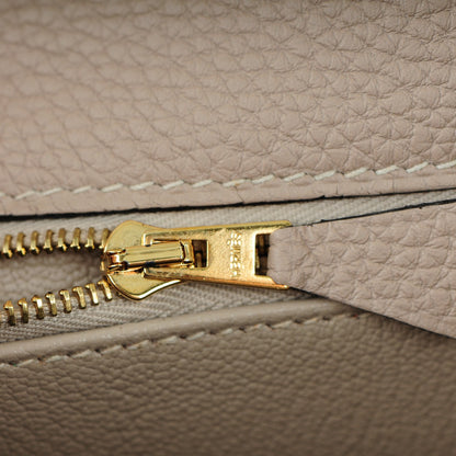 Hermes Togo Kelly Retourne 35 Gris Tourterelle 21 of 26