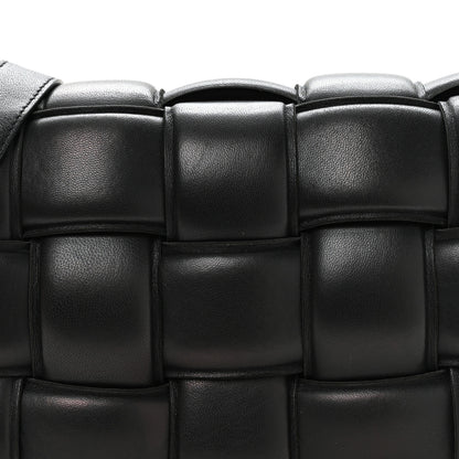 Bottega Veneta Nappa Maxi Intreccio Padded Cassette Crossbody Bag Black 8 of 10