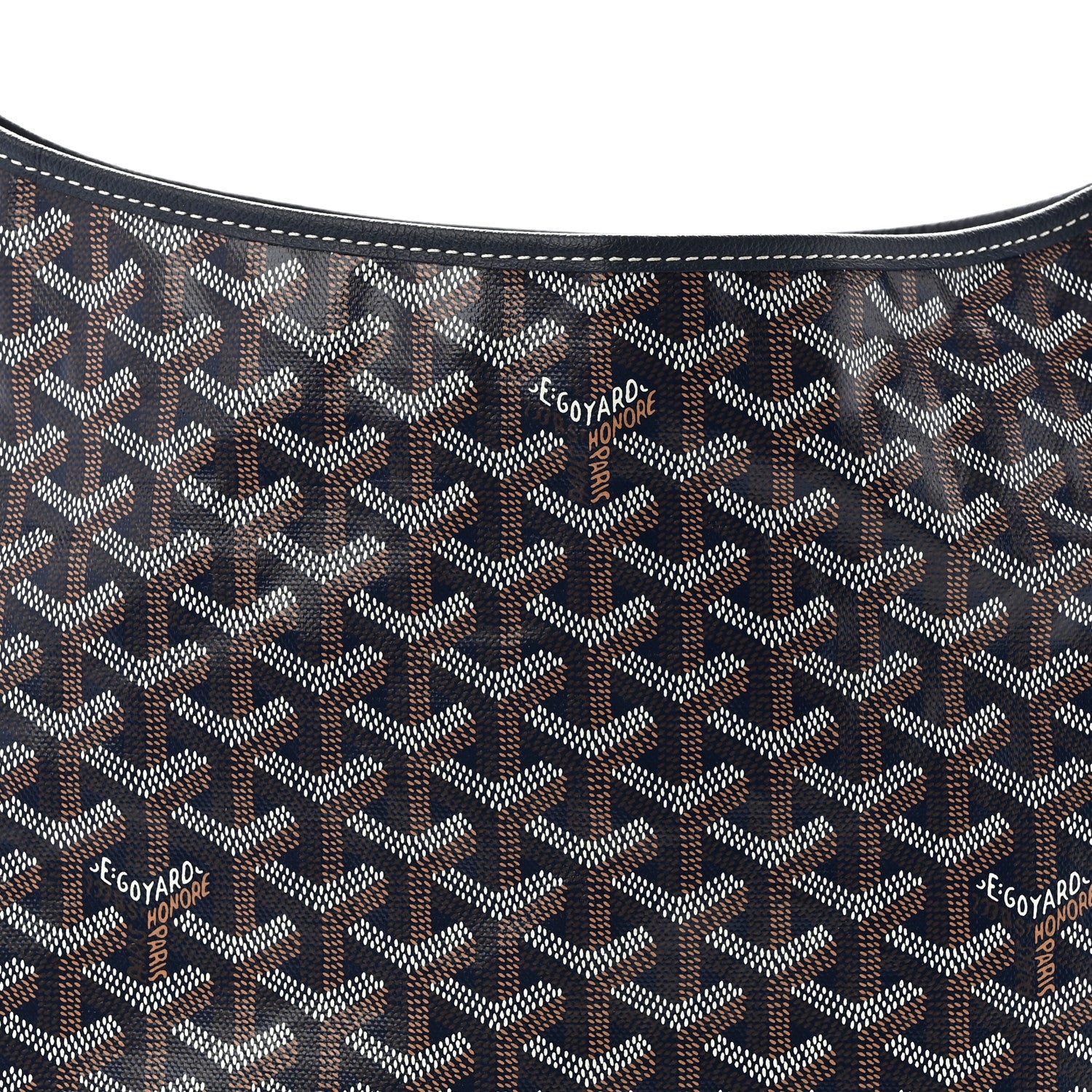 Goyard Goyardine Boheme Hobo Navy Blue 9 of 11
