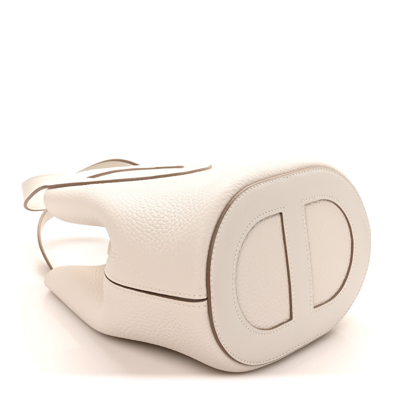Hermes Taurillon Clemence Swift In-The-Loop 18 Bag Gris Pale 4 of 10