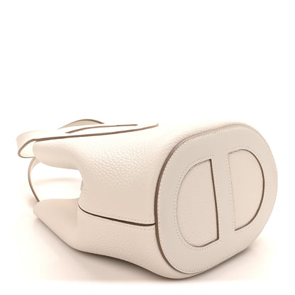 Hermes Taurillon Clemence Swift In-The-Loop 18 Bag Gris Pale 4 of 10