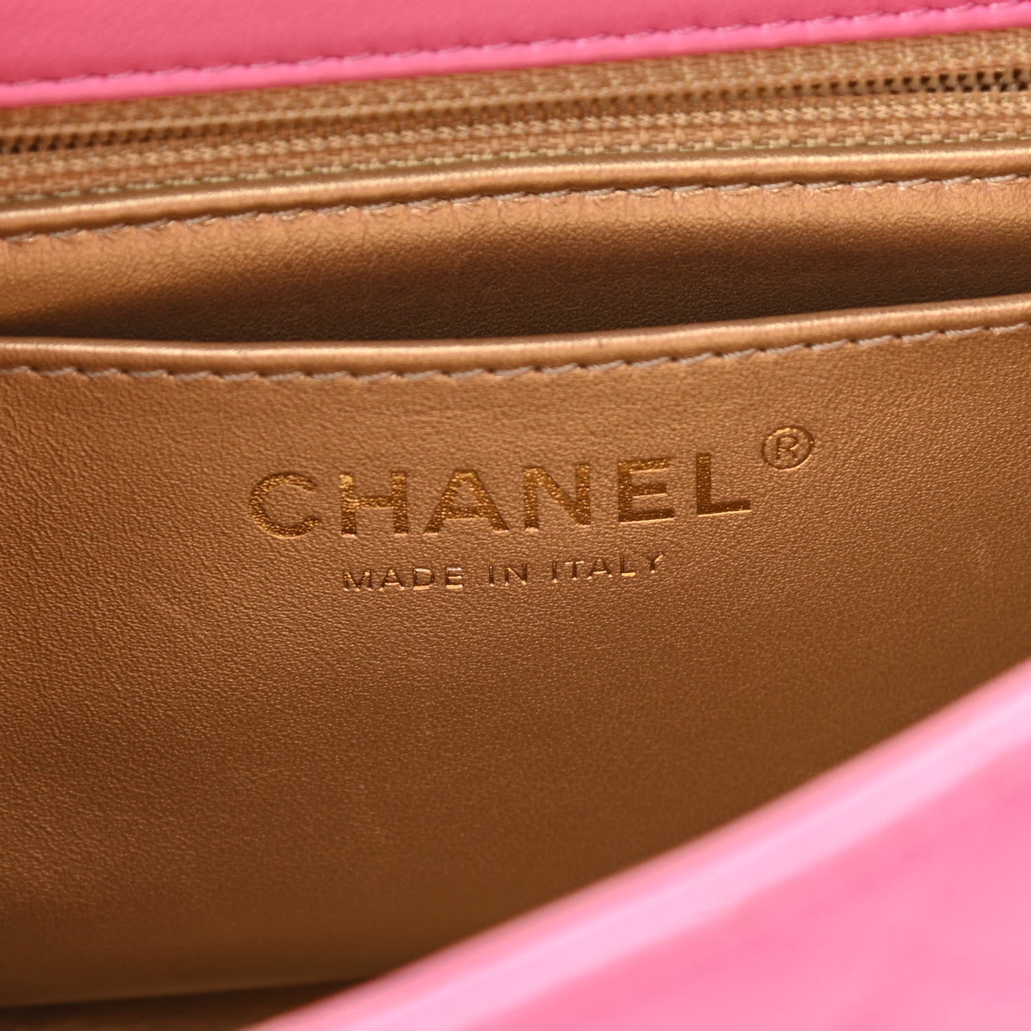 Chanel Lambskin Quilted Mini Pearl Crush Flap Pink 8 of 11