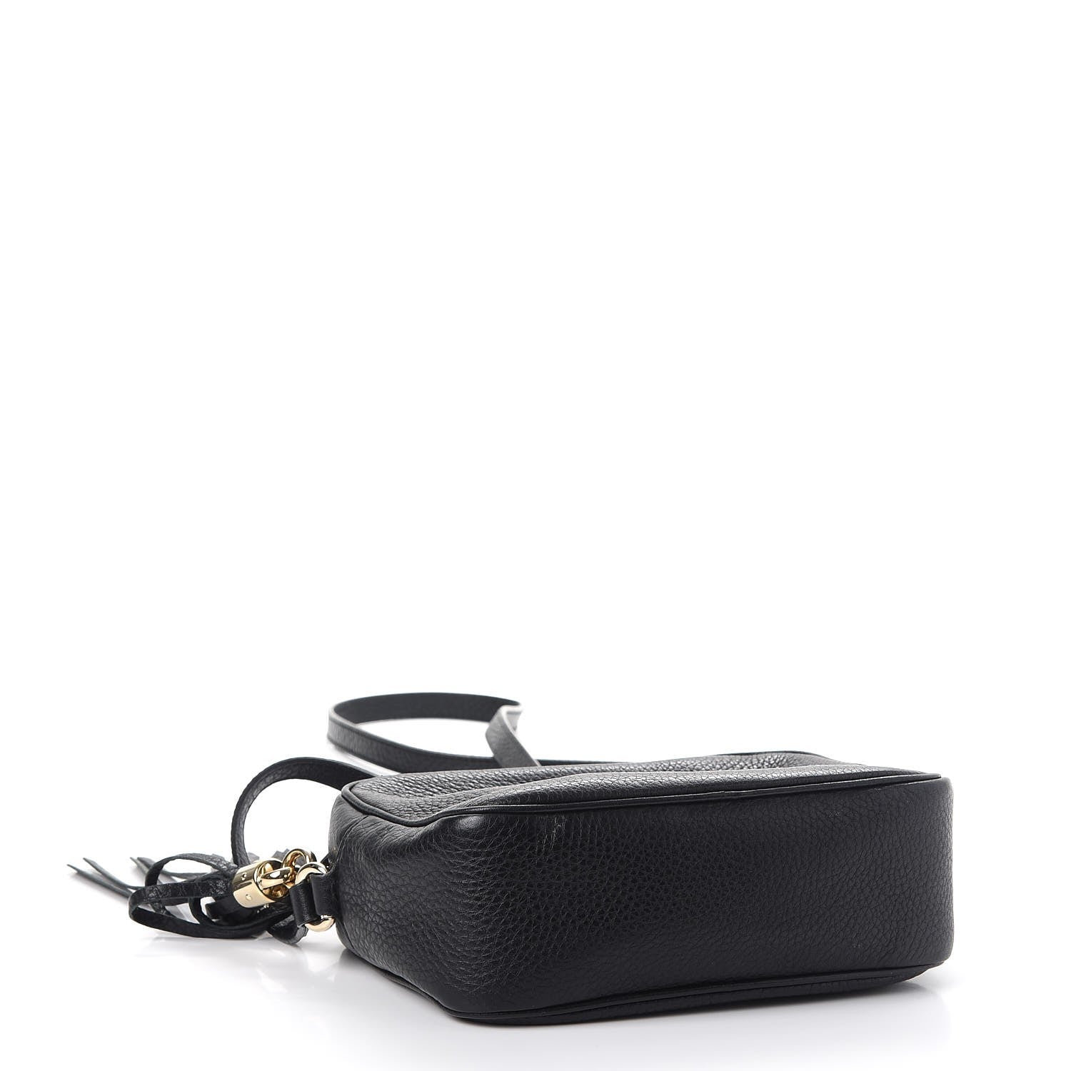 Gucci Pebbled Calfskin Small Soho Disco Bag Black 4 of 7
