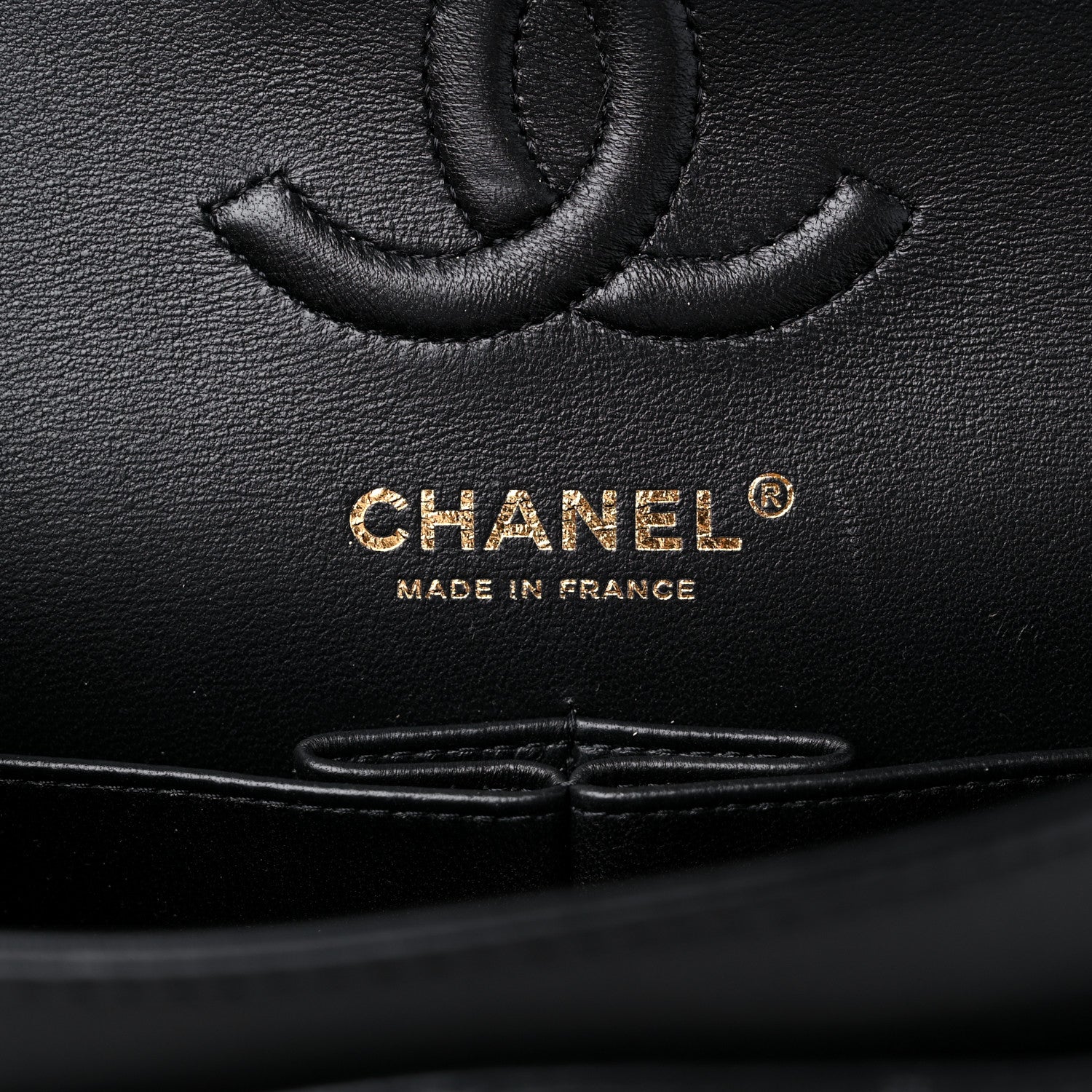 Chanel Lambskin Quilted Small Double Flap Black 5 of 9