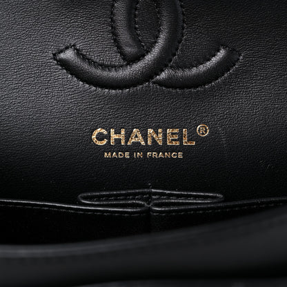 Chanel Lambskin Quilted Small Double Flap Black 5 of 9