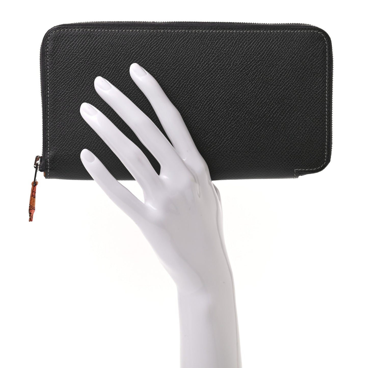 Epsom Silk'In Wallet Graphite Potiron