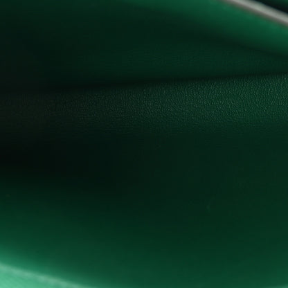 Hermes Epsom Kelly Depeches 25 Pouch Vert Jade 4 of 8
