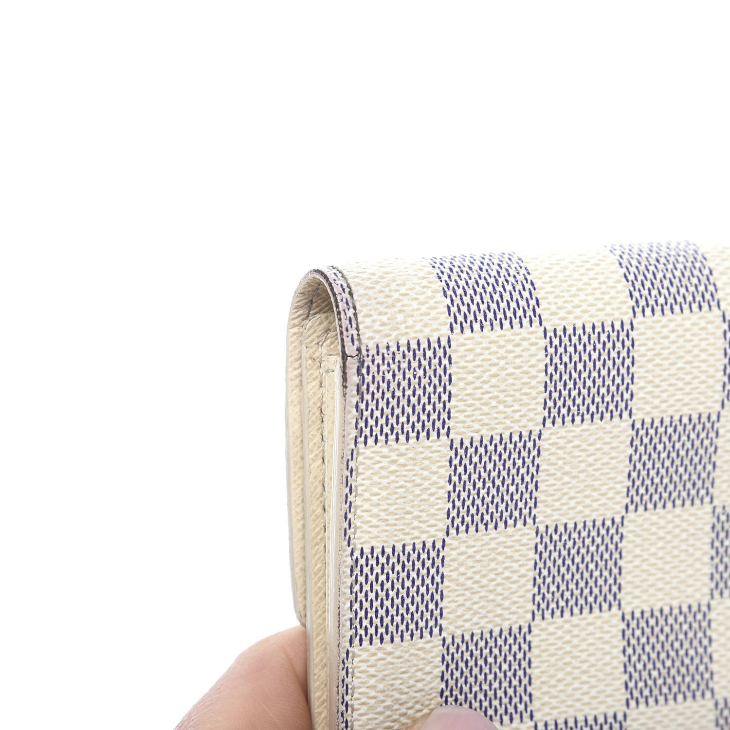 Louis Vuitton Damier Azur Sarah Wallet 5 of 10