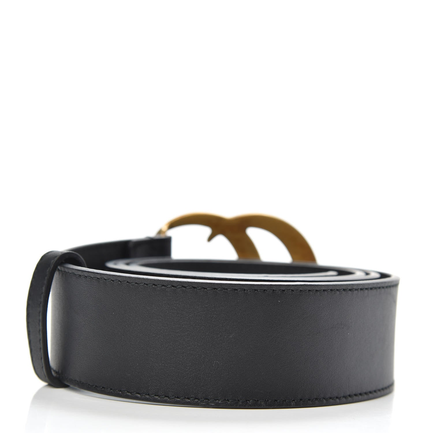 Gucci Calfskin Double G 40mm Belt 100 40 Black 2 of 5