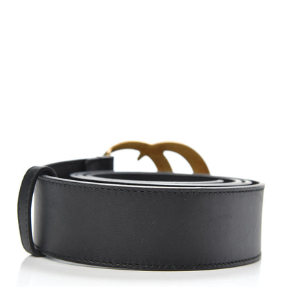 Gucci Calfskin Double G 40mm Belt 100 40 Black 2 of 5